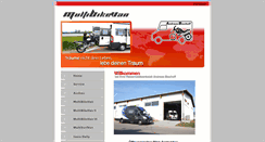 Desktop Screenshot of multibikevan.de