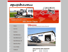 Tablet Screenshot of multibikevan.de